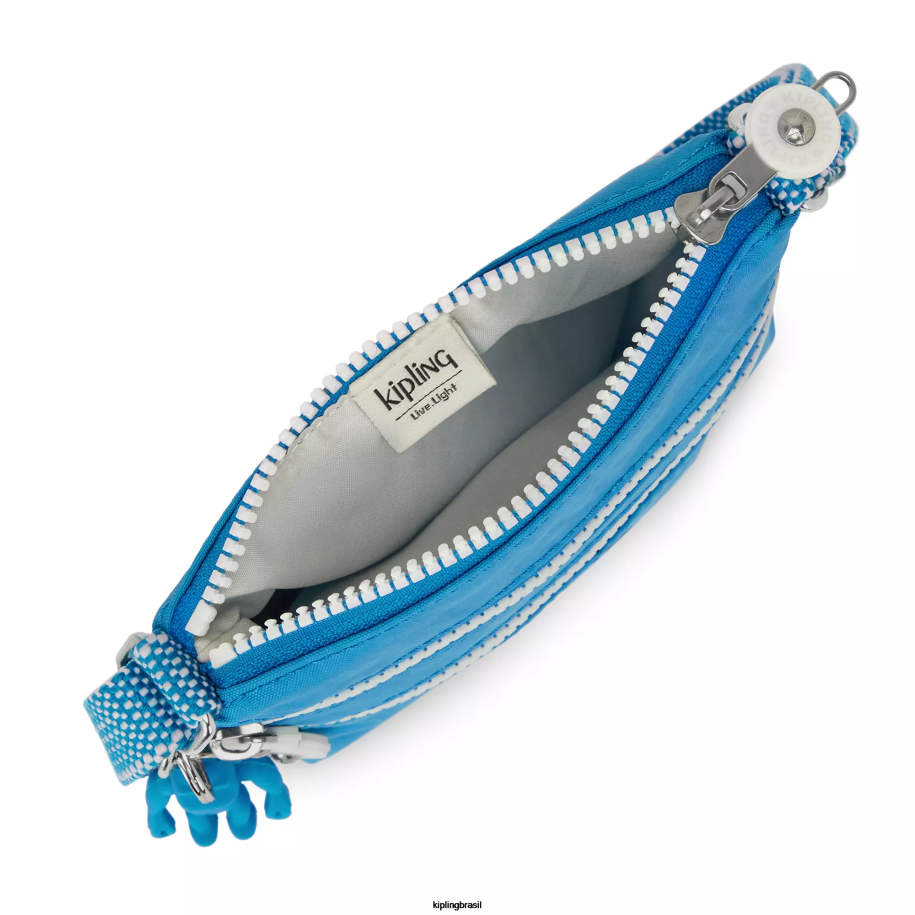 mulheres mini bolsas Kipling ansioso azul alvar mini bolsa extra pequena 4X8V115