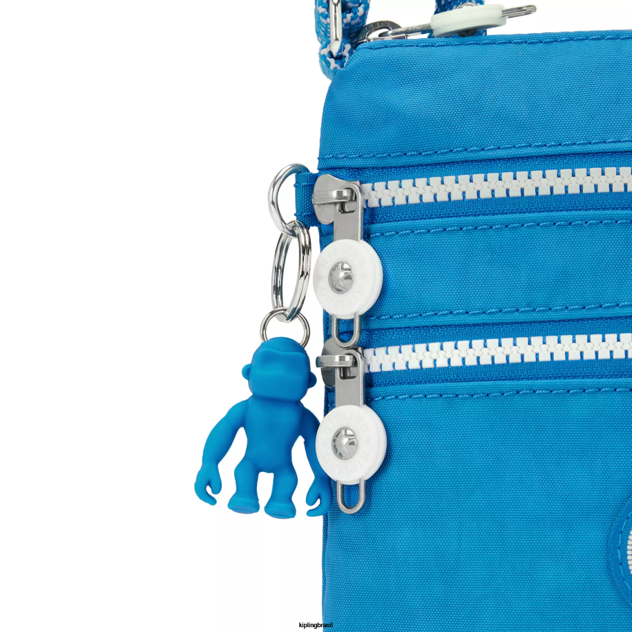 mulheres mini bolsas Kipling ansioso azul alvar mini bolsa extra pequena 4X8V115