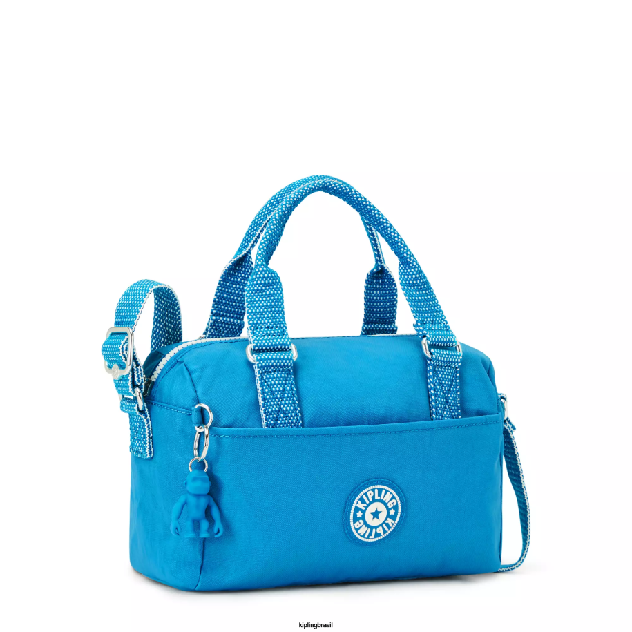 mulheres mini bolsas Kipling ansioso azul mini bolsa folki 4X8V17