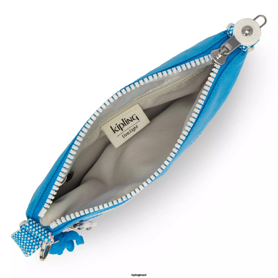 mulheres mini bolsas Kipling ansioso azul mini bolsa transversal keiko 4X8V94
