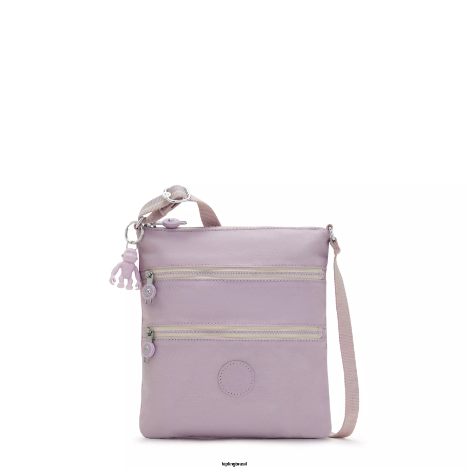 mulheres mini bolsas Kipling lilás suave mini bolsa transversal keiko 4X8V93