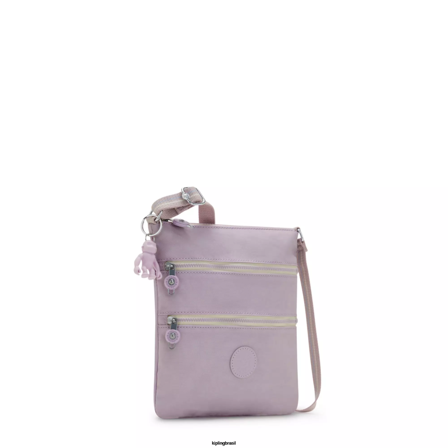 mulheres mini bolsas Kipling lilás suave mini bolsa transversal keiko 4X8V93