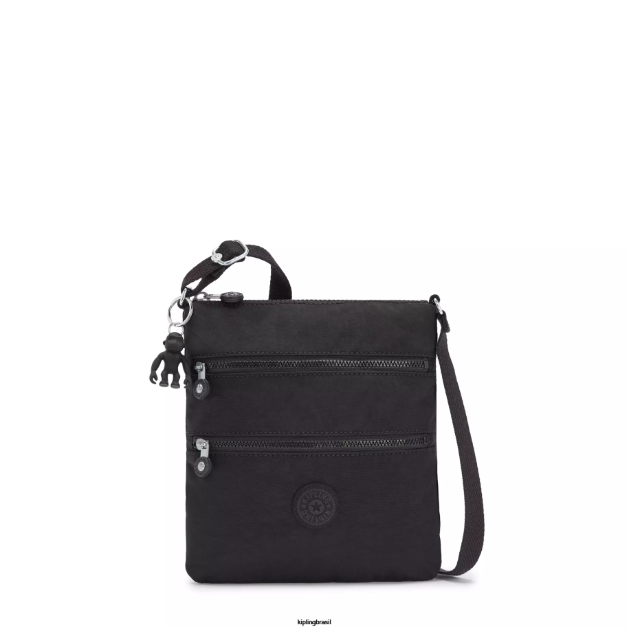 mulheres mini bolsas Kipling preto noir mini bolsa transversal keiko 4X8V90