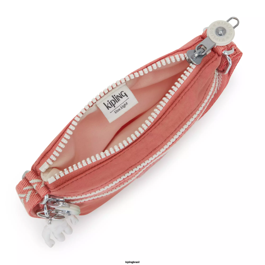 mulheres mini bolsas Kipling rosa vintage alvar mini bolsa extra pequena 4X8V112