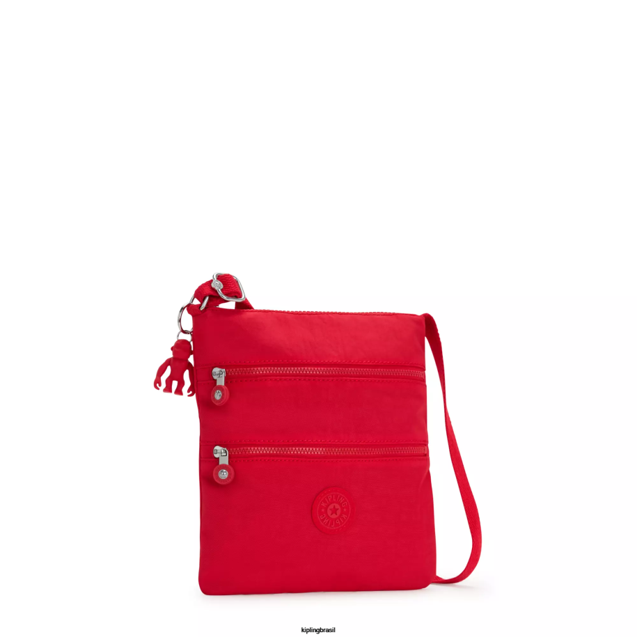 mulheres mini bolsas Kipling vermelho vermelho mini bolsa transversal keiko 4X8V92