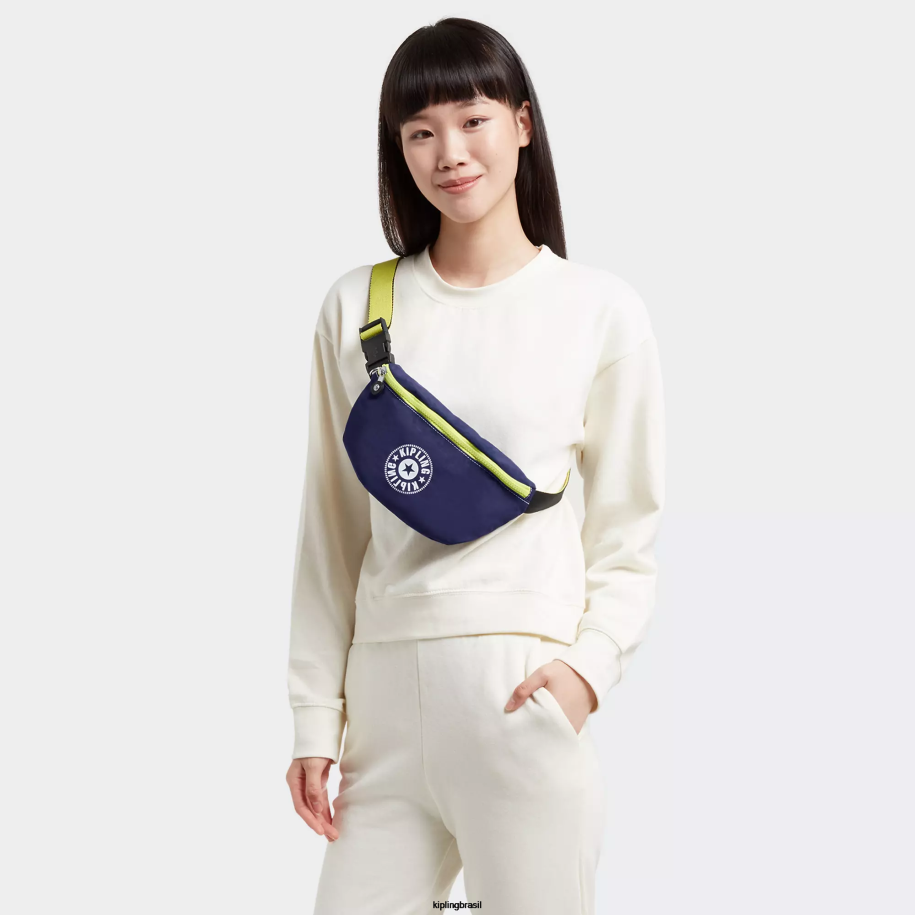 mulheres pacote de cintura Kipling Marinha definitiva pacote de cintura lite fresco 4X8V325