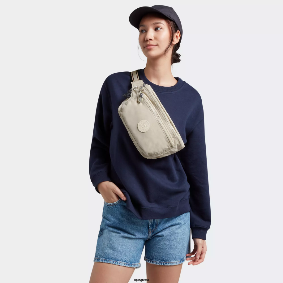 mulheres pacote de cintura Kipling areia clara pacote de cintura extra grande yasemina 4X8V324