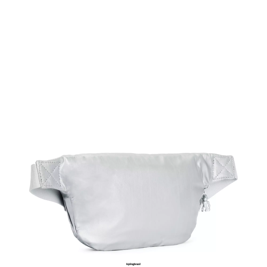 mulheres pacote de cintura Kipling metálico brilhante pacote de cintura metálico extra grande yasemina 4X8V284