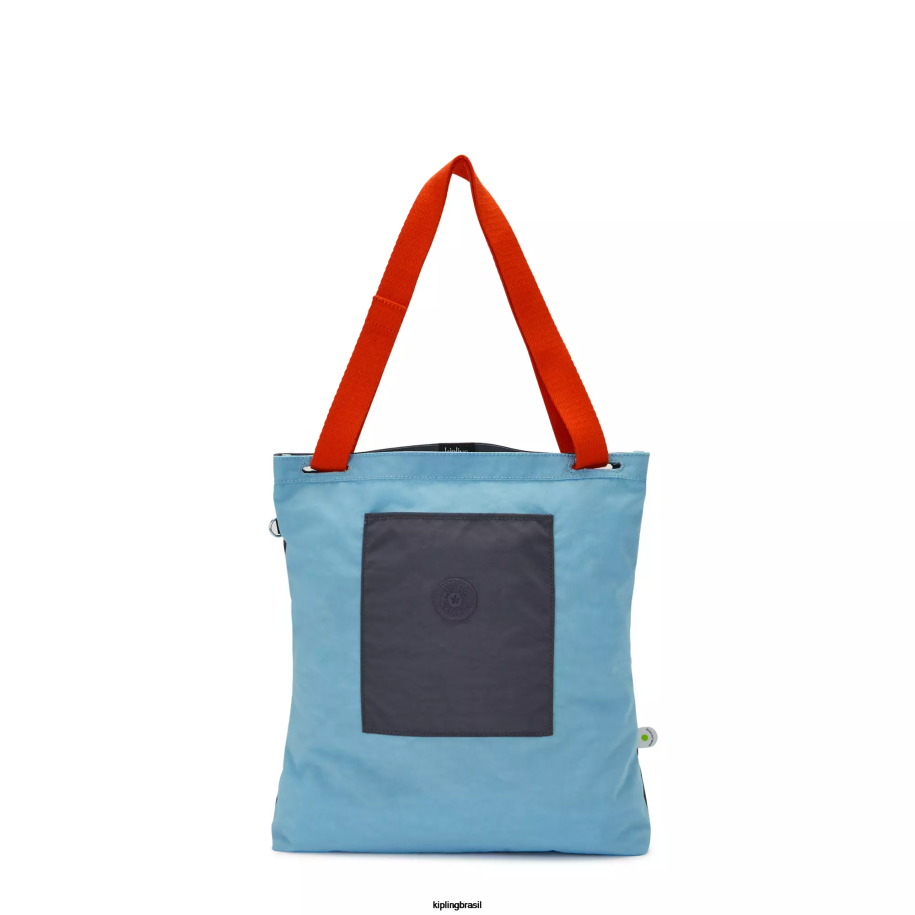 mulheres sacolas Kipling piscina azul bolsa annas 4X8V272