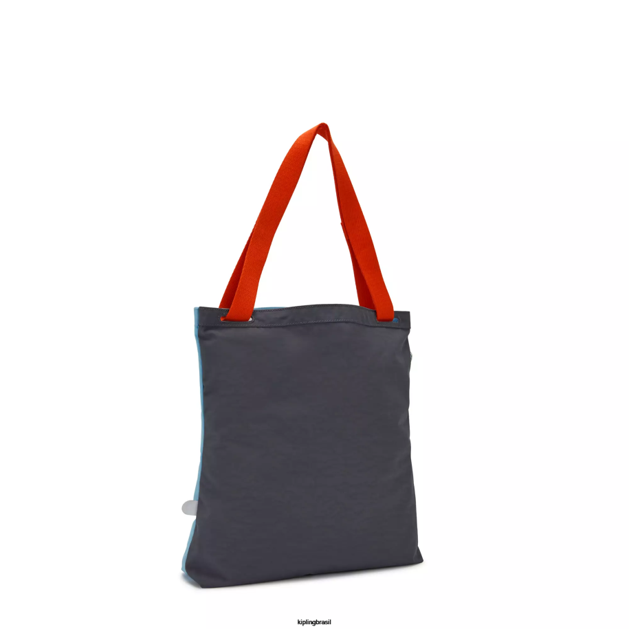 mulheres sacolas Kipling piscina azul bolsa annas 4X8V272