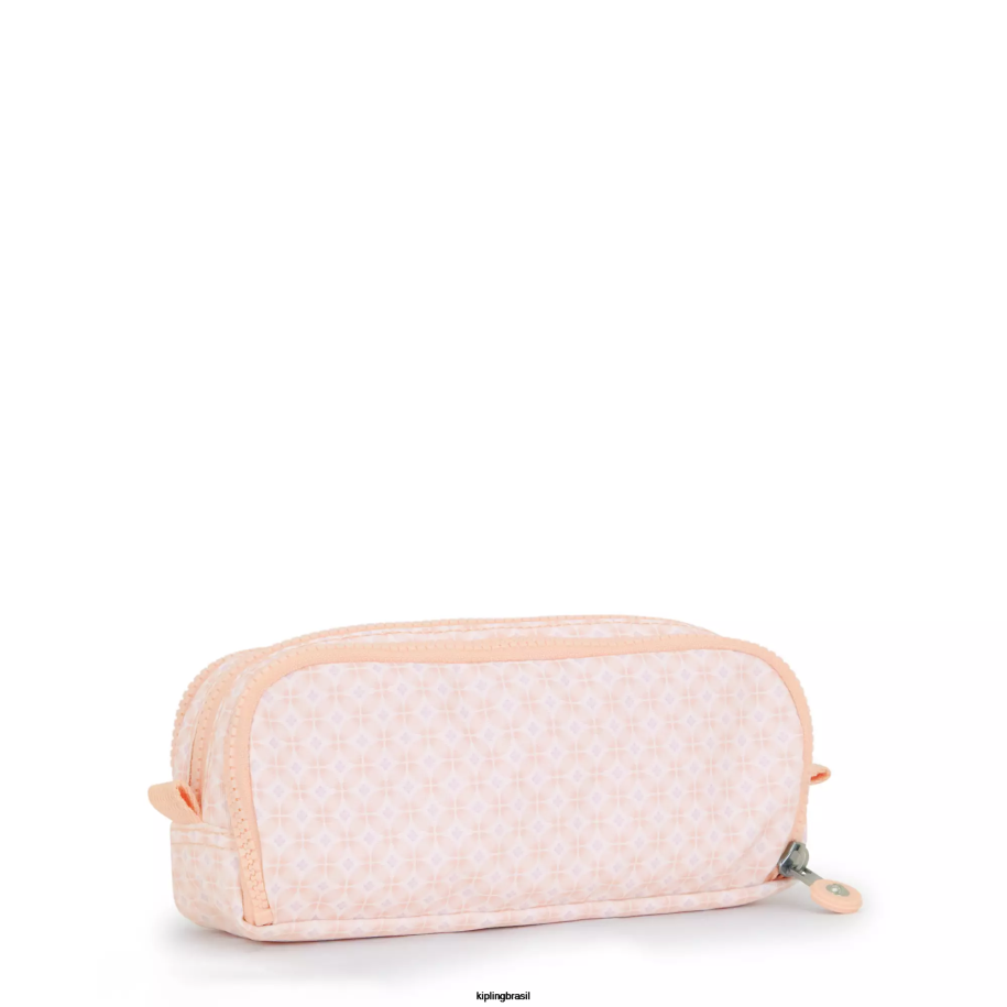mulheres canetas e estojos Kipling azulejo feminino estojo de lápis impresso gitroy 4X8V601
