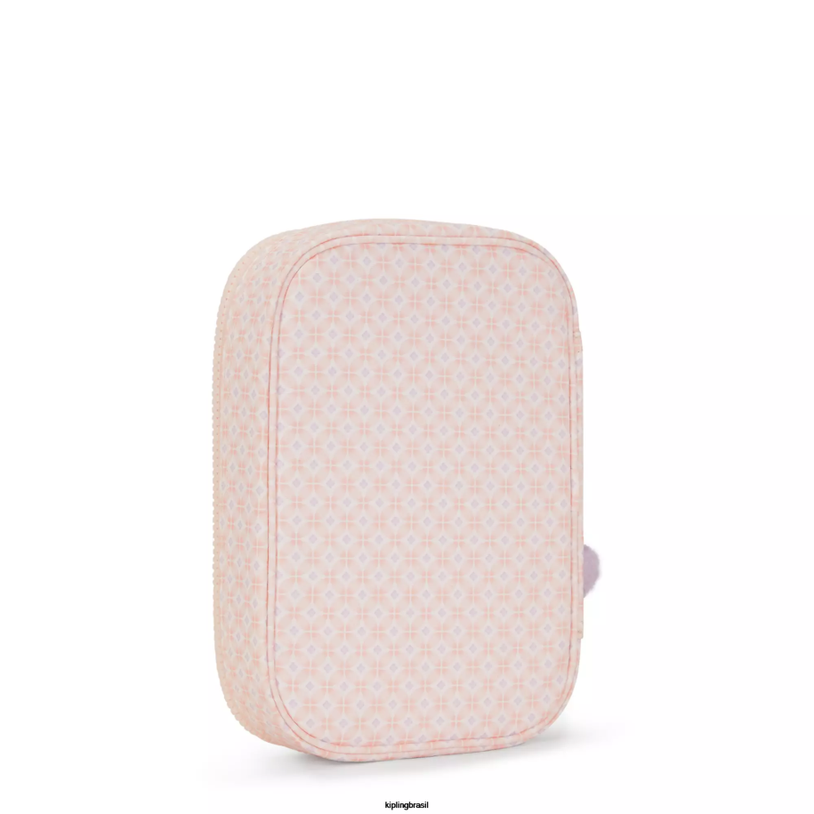 mulheres canetas e estojos Kipling azulejo feminino estojo impresso com 100 canetas 4X8V590