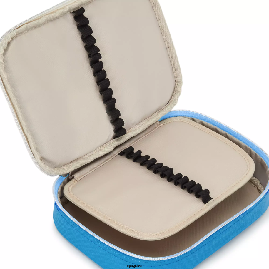 mulheres canetas e estojos Kipling diversão azul ansiosa estojo com 100 canetas 4X8V627