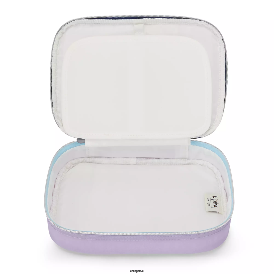 mulheres canetas e estojos Kipling diversão lilás sem fim estojo com 100 canetas 4X8V628