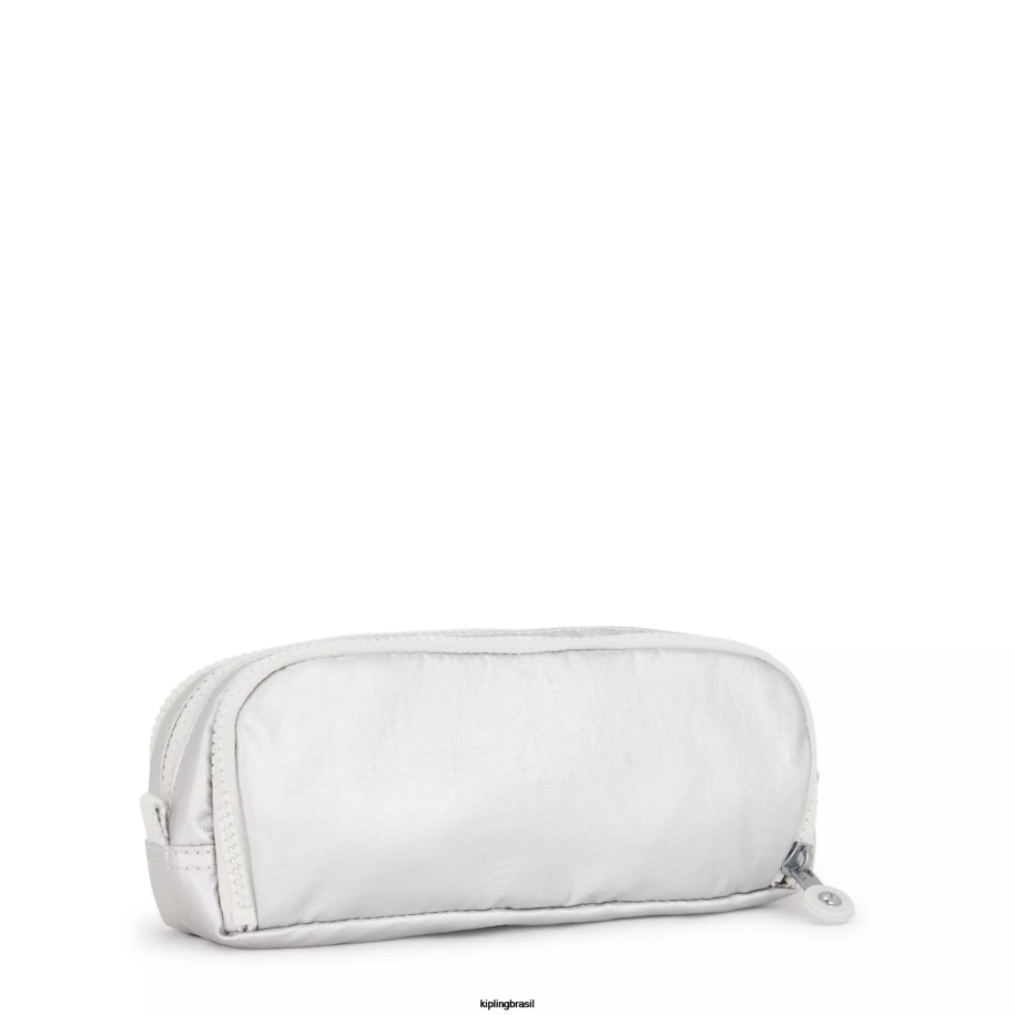 mulheres canetas e estojos Kipling doce metálico estojo de lápis metálico gitroy 4X8V602