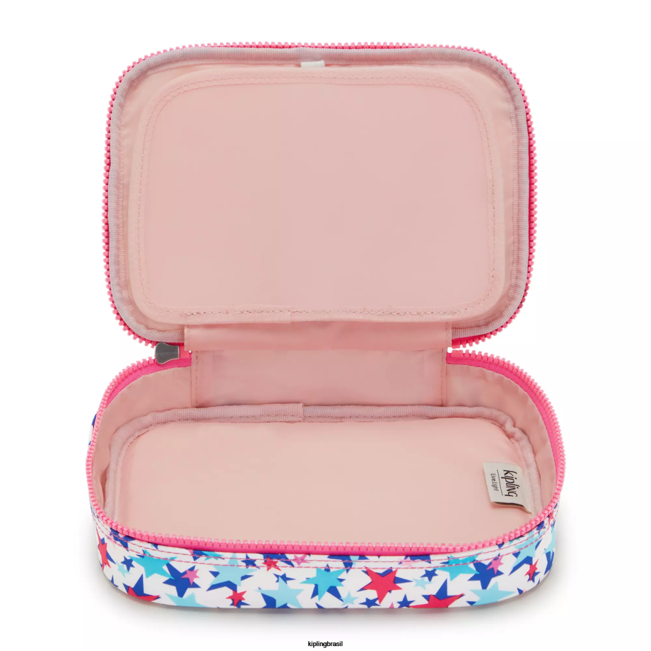 mulheres canetas e estojos Kipling estrelas da papoula estojo impresso com 100 canetas 4X8V587