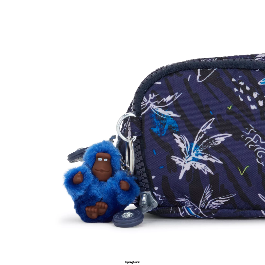 mulheres canetas e estojos Kipling impressão do mar de surf estojo de lápis impresso gitroy 4X8V600