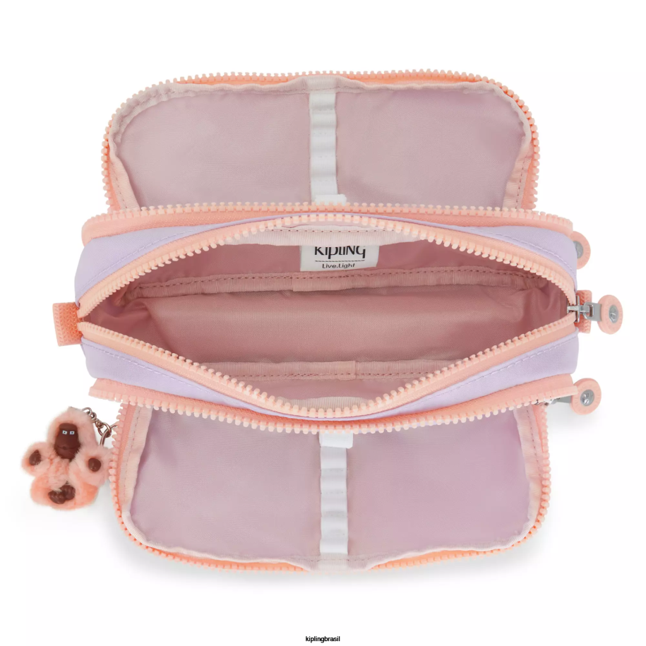 mulheres canetas e estojos Kipling lilás sem fim c estojo de lápis gtroy 4X8V583
