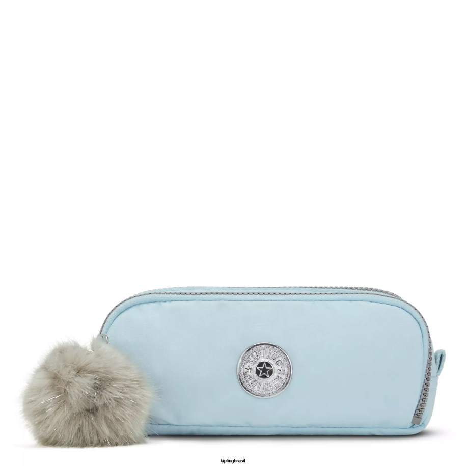 mulheres canetas e estojos Kipling noiva azul estojo de lápis gtroy 4X8V580