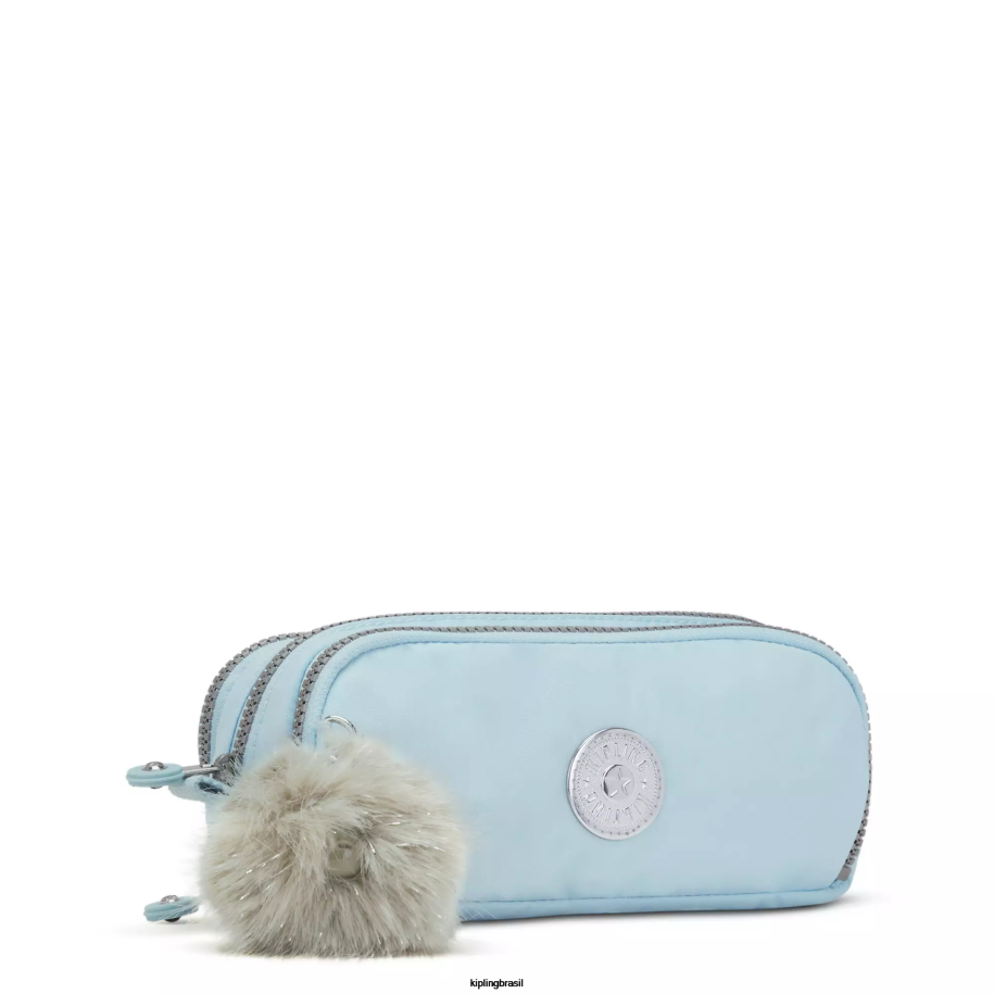 mulheres canetas e estojos Kipling noiva azul estojo de lápis gtroy 4X8V580