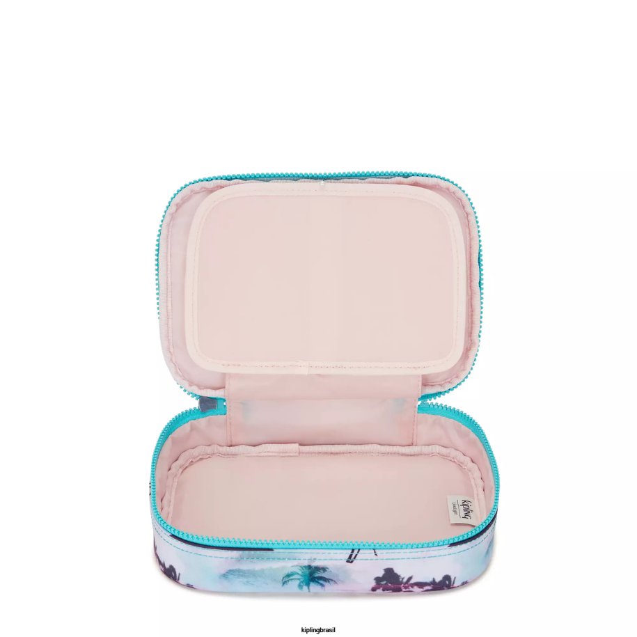 mulheres canetas e estojos Kipling palma da mão estojo impresso com 100 canetas 4X8V588