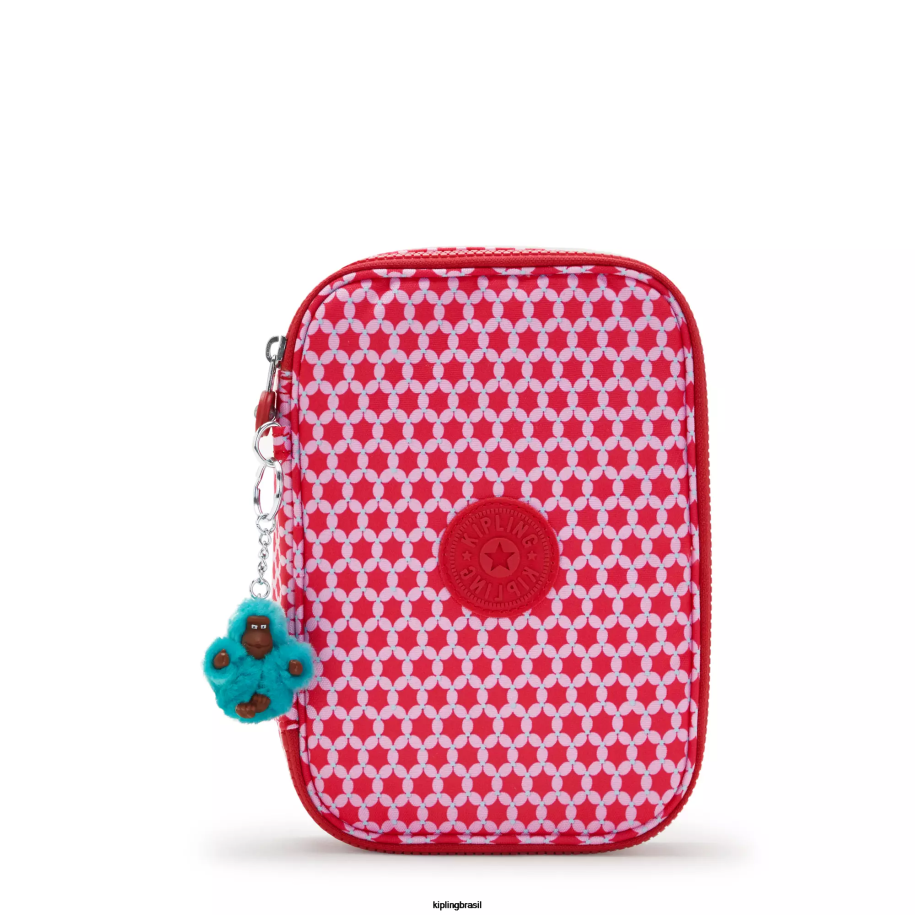 mulheres canetas e estojos Kipling ponto estrelado estojo impresso com 100 canetas 4X8V585