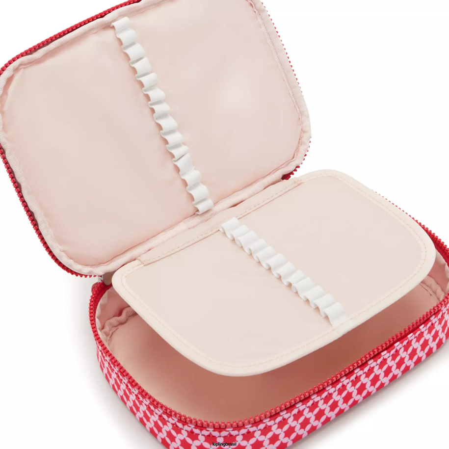 mulheres canetas e estojos Kipling ponto estrelado estojo impresso com 100 canetas 4X8V585