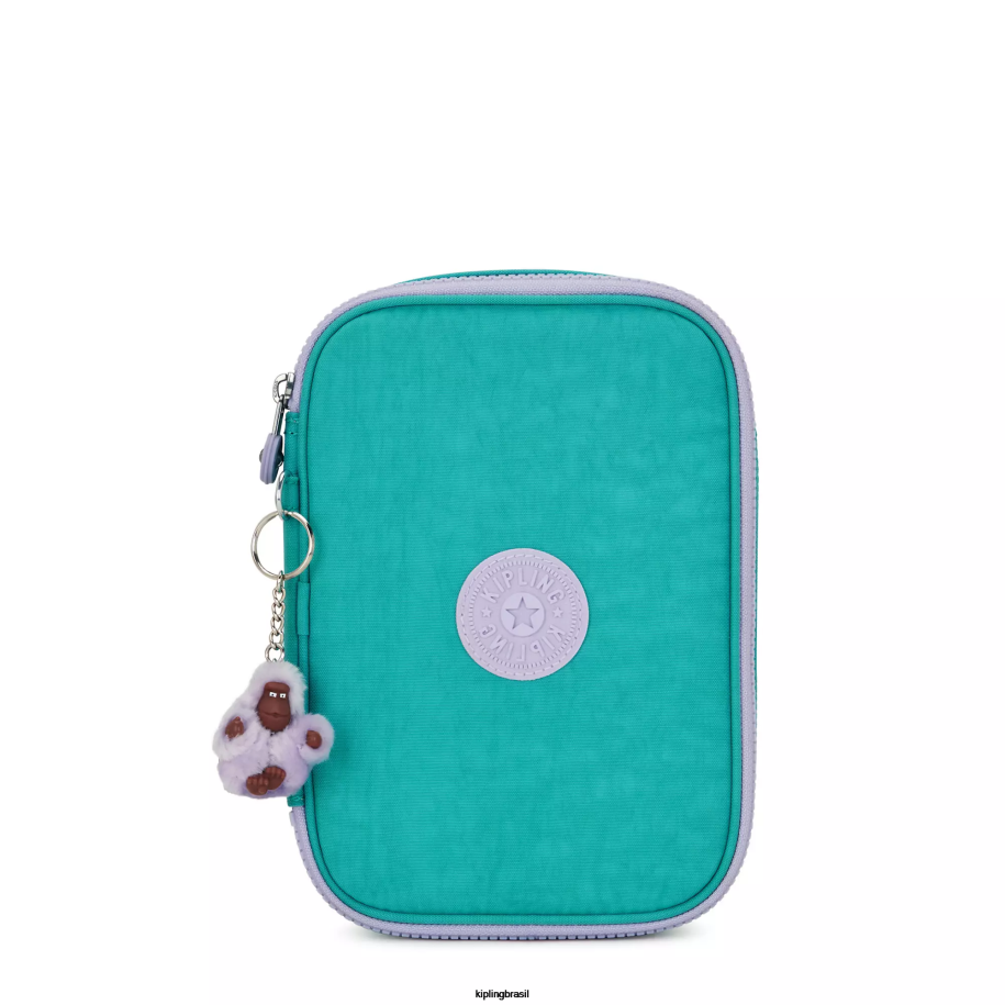 mulheres canetas e estojos Kipling surfista verde estojo com 100 canetas 4X8V568