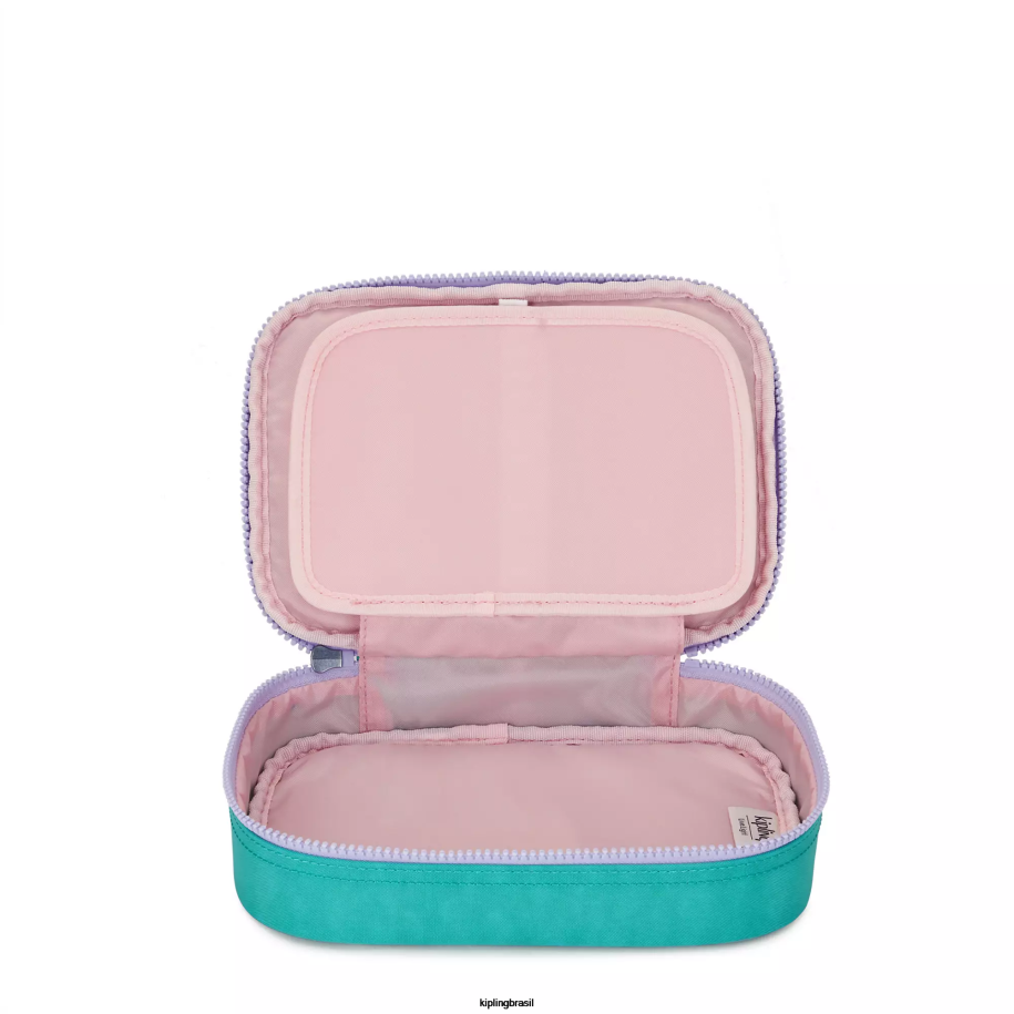 mulheres canetas e estojos Kipling surfista verde estojo com 100 canetas 4X8V568