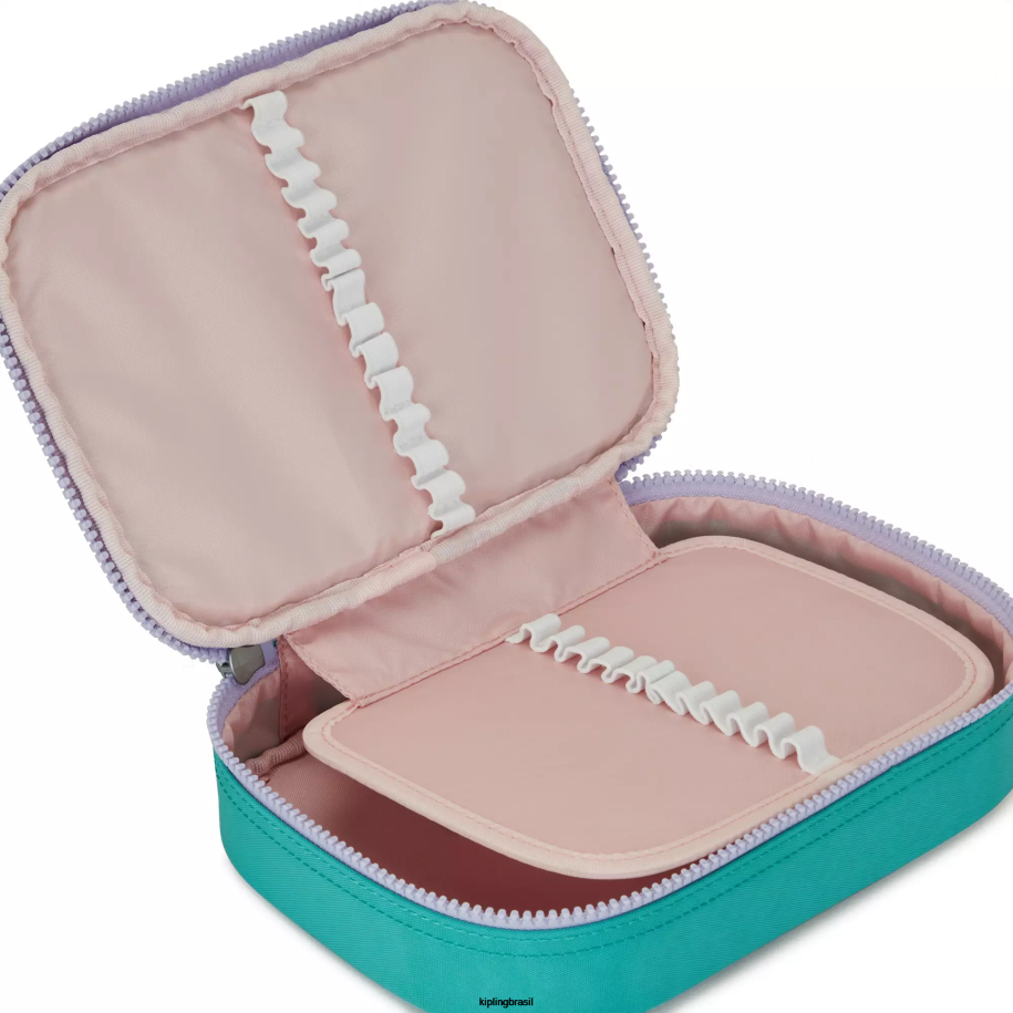 mulheres canetas e estojos Kipling surfista verde estojo com 100 canetas 4X8V568