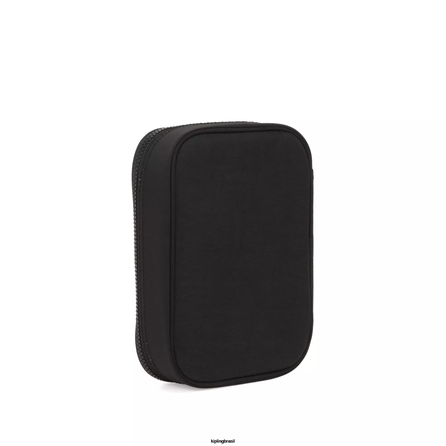 mulheres canetas e estojos Kipling verdadeiro Preto estojo com 100 canetas 4X8V573