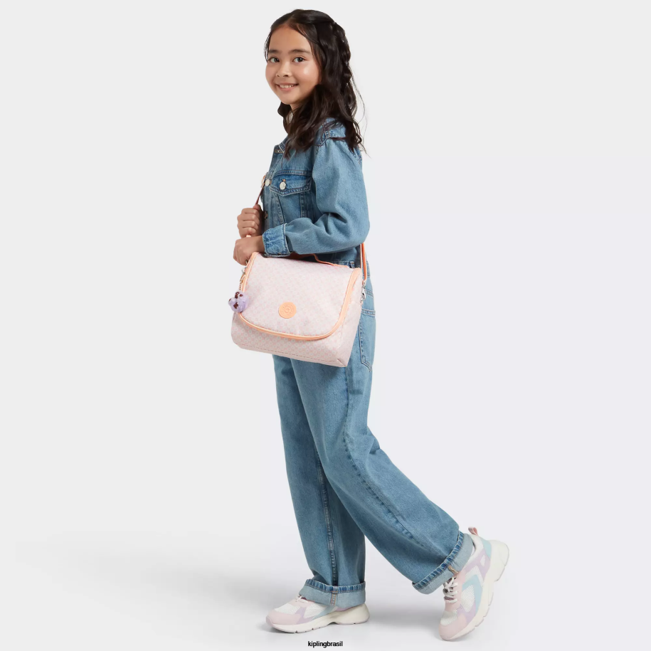 mulheres lancheiras Kipling azulejo feminino nova lancheira estampada kichirou 4X8V640