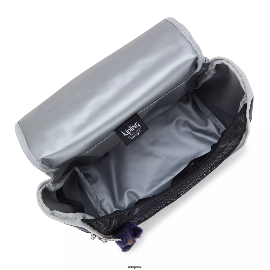 mulheres lancheiras Kipling cinza azul verdadeiro nova lancheira kichirou kichirou 4X8V657