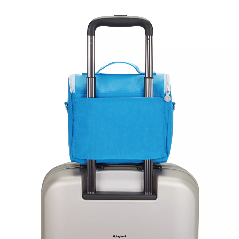 mulheres lancheiras Kipling diversão azul ansiosa nova lancheira kichirou 4X8V647