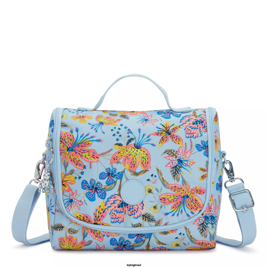 mulheres lancheiras Kipling flores silvestres nova lancheira estampada kichirou 4X8V641