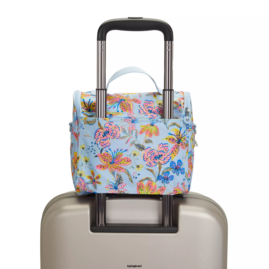 mulheres lancheiras Kipling flores silvestres nova lancheira estampada kichirou 4X8V641