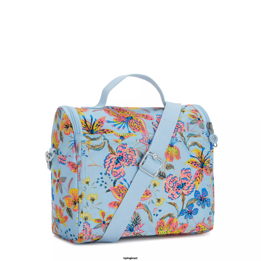 mulheres lancheiras Kipling flores silvestres nova lancheira estampada kichirou 4X8V641