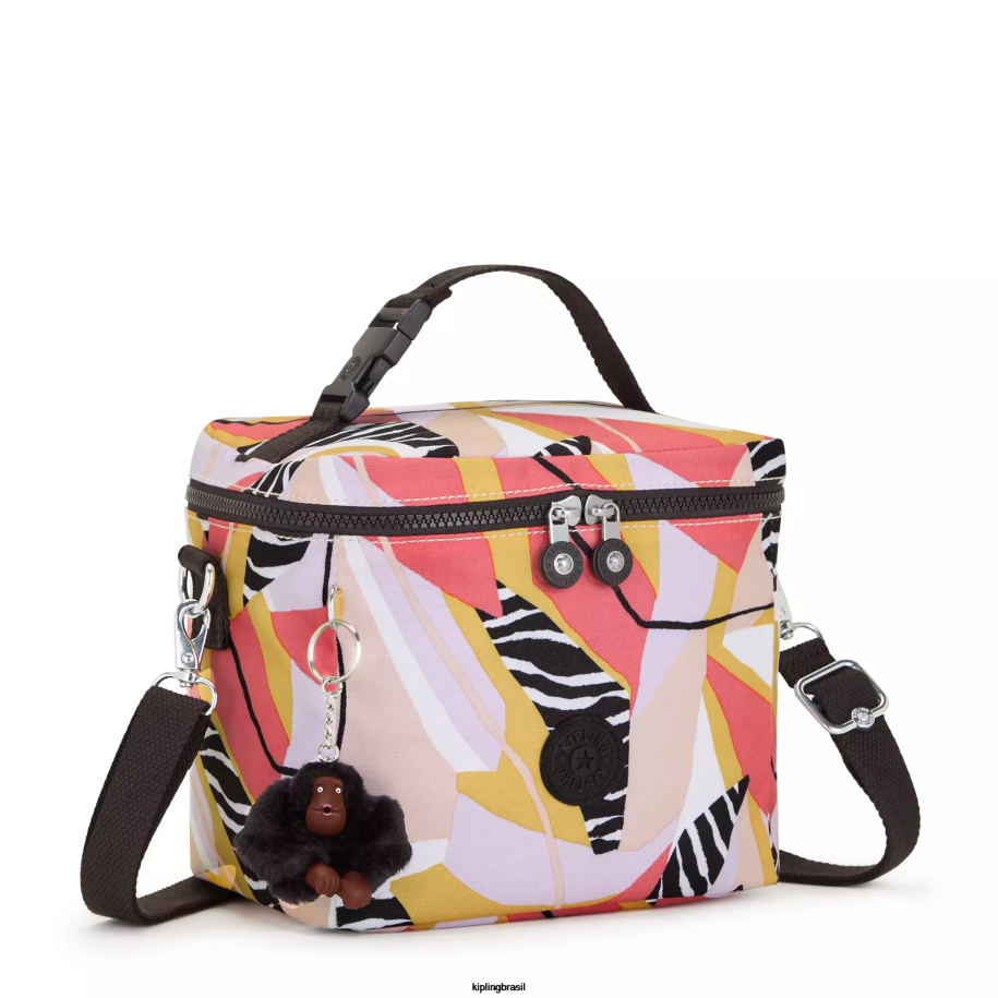 mulheres lancheiras Kipling licença abstrata lancheira impressa graham 4X8V624
