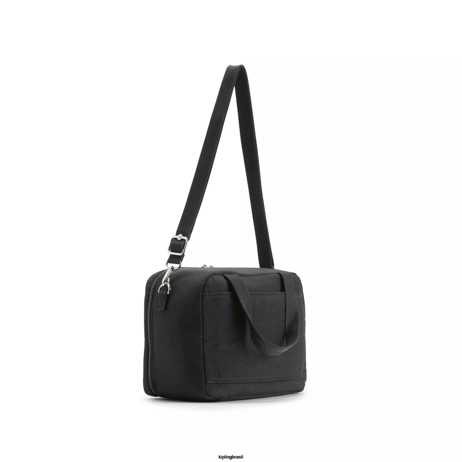 mulheres lancheiras Kipling verdadeiro Preto lancheira miyo 4X8V630