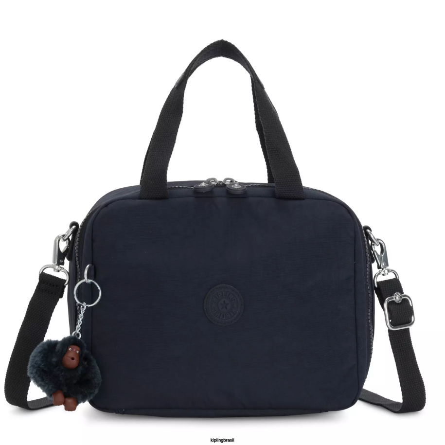 mulheres lancheiras Kipling verdadeiro azul tonal lancheira miyo 4X8V629