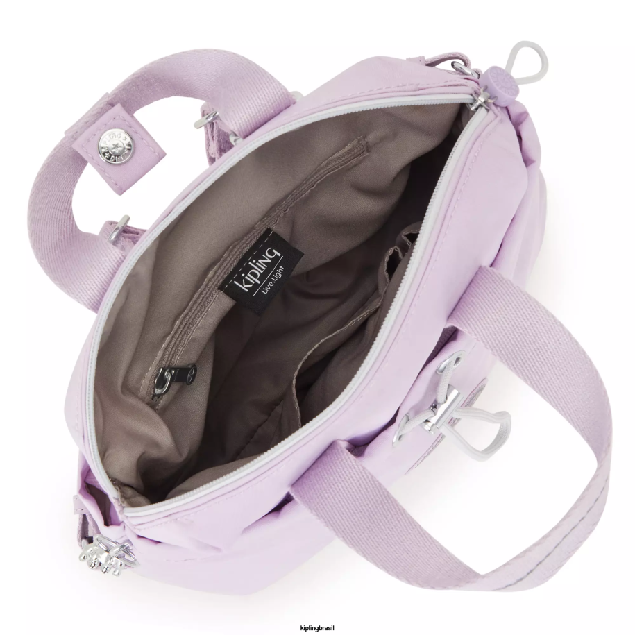 mulheres mochilas da moda Kipling suaveâ lilásâ m mochila goyo mini tote 4X8V362
