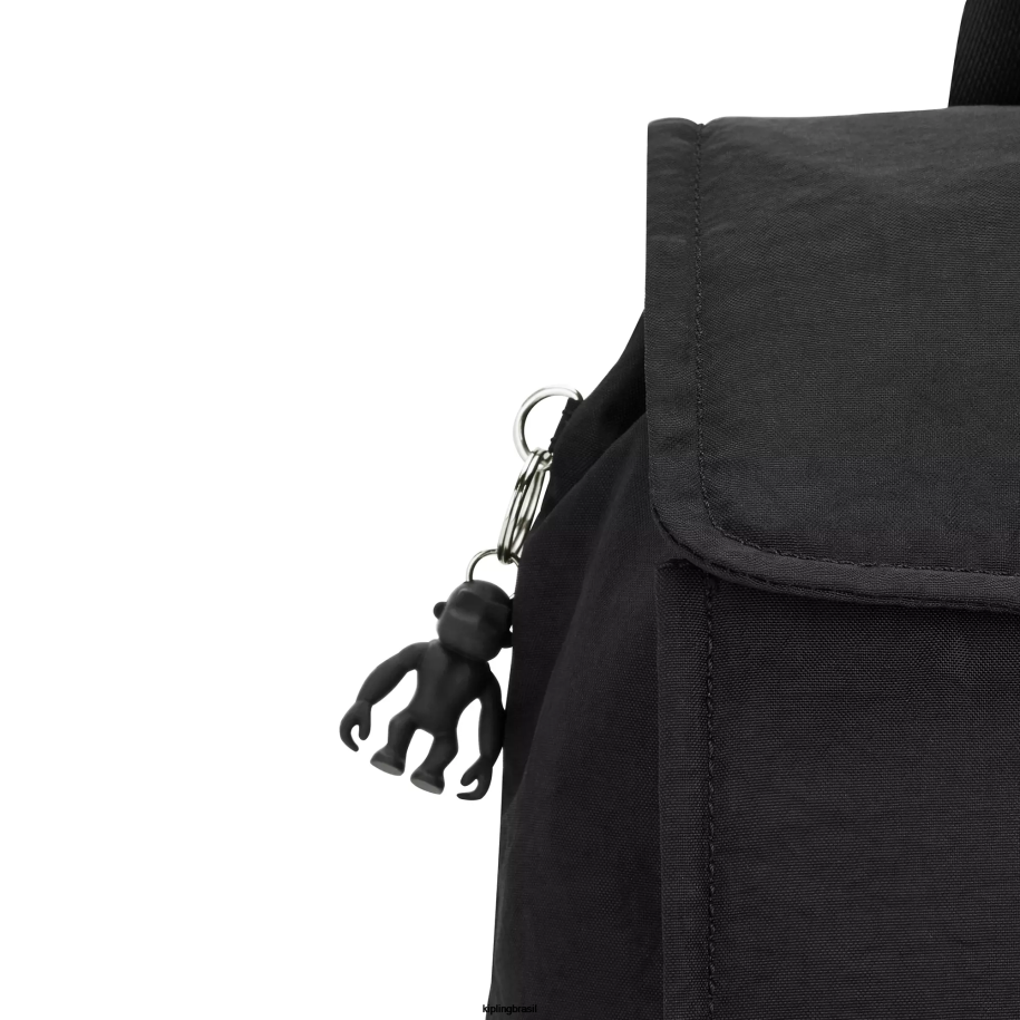 mulheres mochilas médias Kipling preto mochila ibro 4X8V336