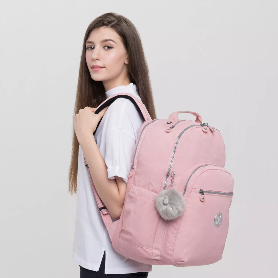 mulheres mochilas para notebook Kipling rosa nupcial mochila para laptop extra grande de 17