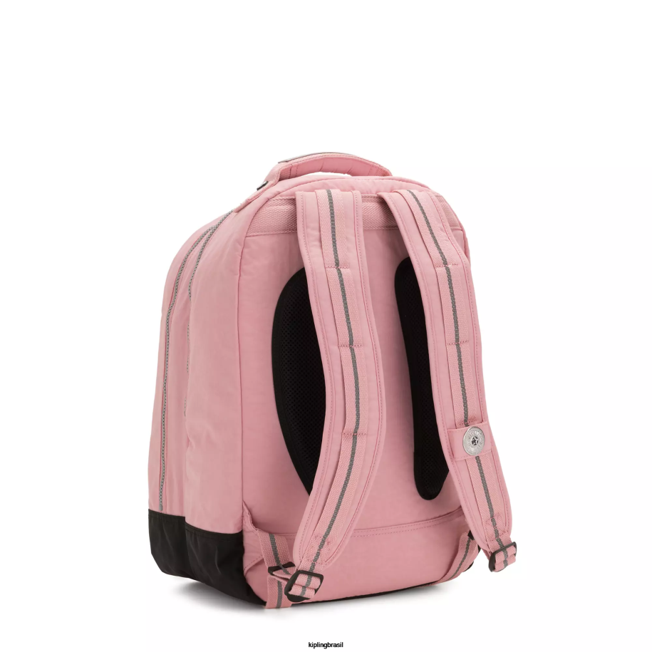 mulheres mochilas para notebook Kipling rosa nupcial mochila para notebook 17
