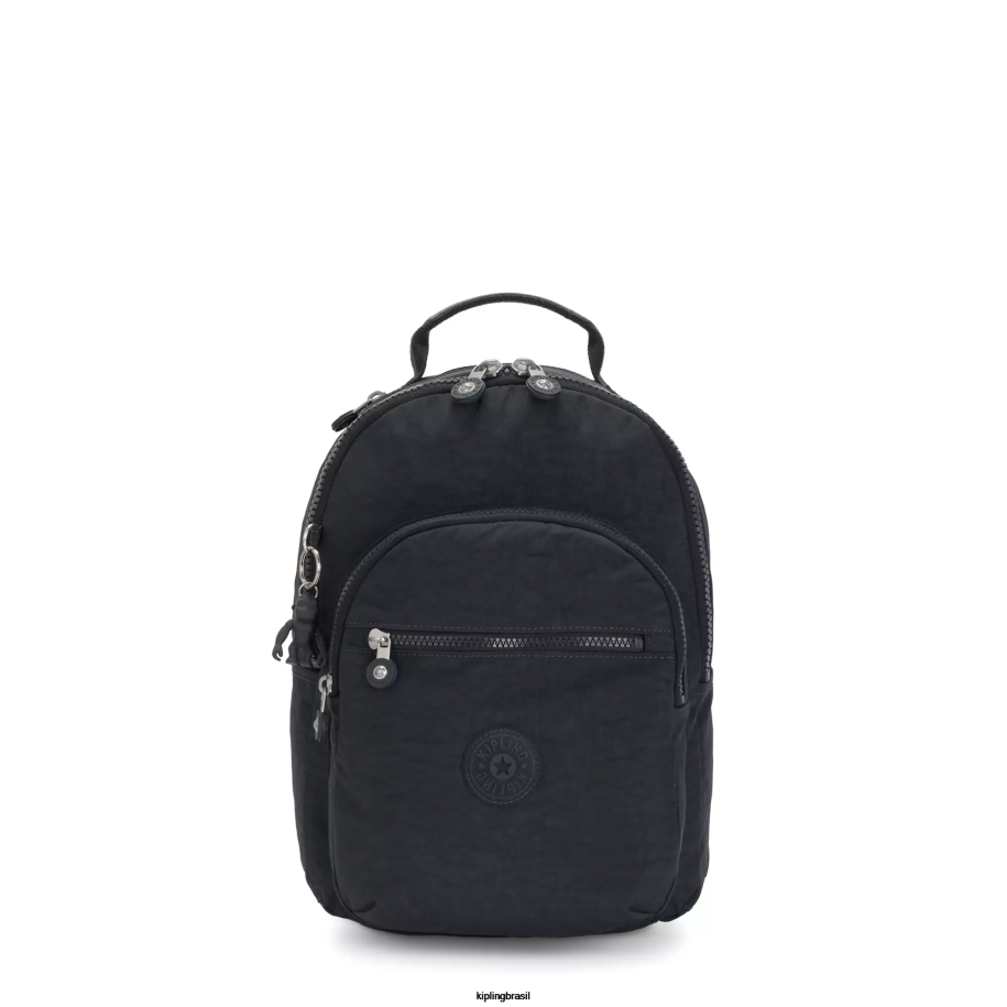 mulheres monograma Kipling azul azul Seul mochila pequena para tablet 4X8V421